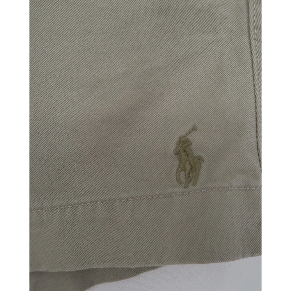 Polo Ralph Lauren Mens Stretch Classic Fit Elastic‎ Waist Khaki Shorts Tan XL